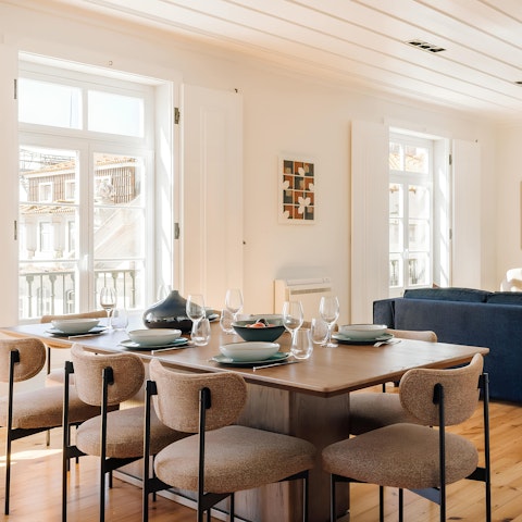 Gather for relaxing evening drinks at home