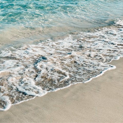 Explore Ibiza, including Talamanca Beach, a five-minute drive away