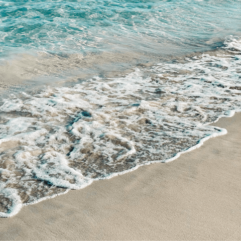 Explore Ibiza, including Talamanca Beach, a five-minute drive away