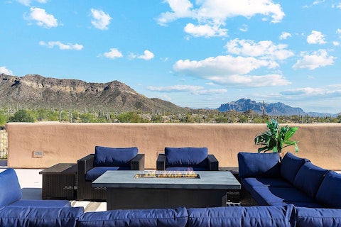 Survey the Sonoran Desert from a sprawling rooftop terrace
