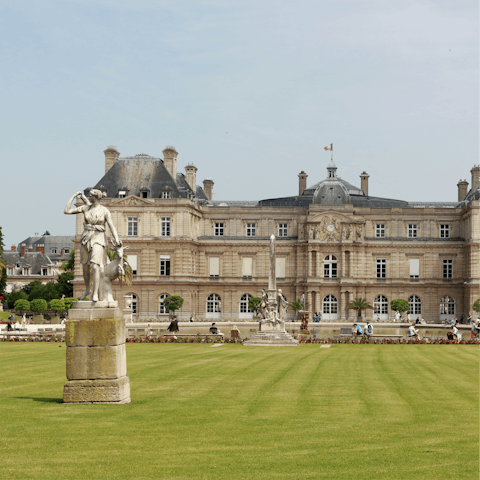 Start your Parisian adventure with a stroll to the Jardin du Luxembourg