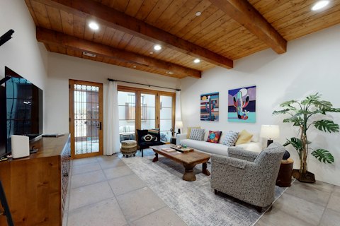 Hang out in the living space after your Tucson adventures