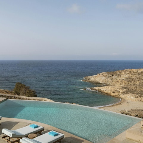 Savour the scenery from the picturesque swimming pool