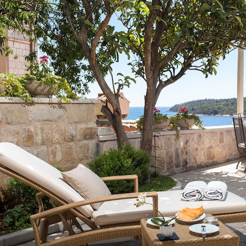 Soak up the sun in the prettiest of settings