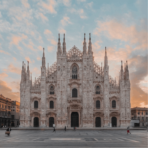 Visit the iconic Duomo – it’s within walking distance