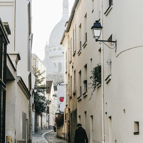 Discover Montmartre's hidden alleys and artisan shops