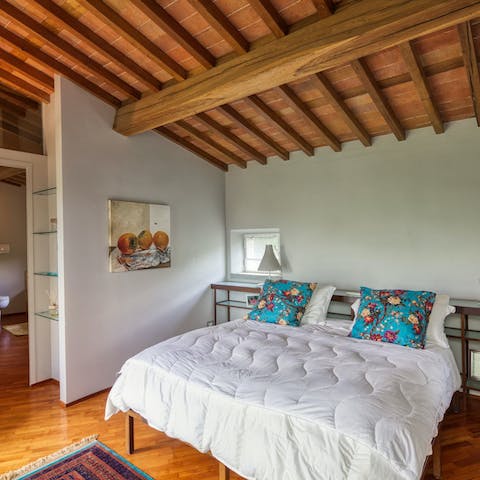 Admire the striking architecture of this former castle building