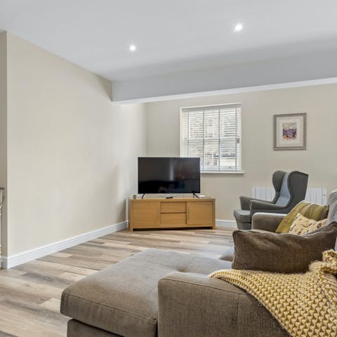 Spend cosy evenings curled up with a glass of wine