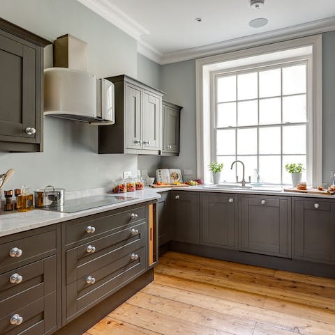 Cooking will be no chore in this modern kitchen