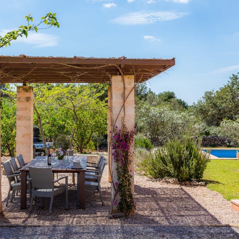 Light the barbecue and savour the magic of outdoor living