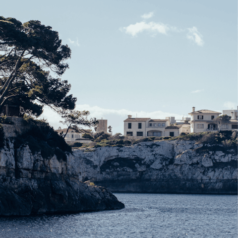 Make the short drive to the beautiful coast of Porto Cristo