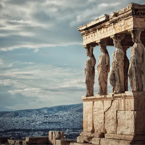 Visit the Acropolis of Athens, reachable on foot from your home