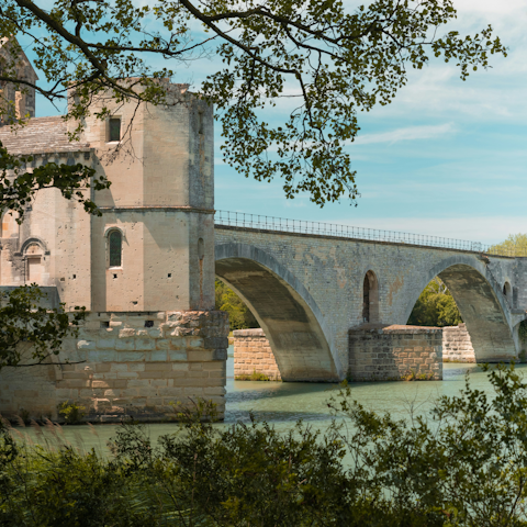 Take a day trip to medieval Avignon, on the banks of the Rhône