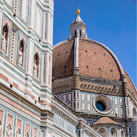 Stay with a view of Florence's iconic Duomo