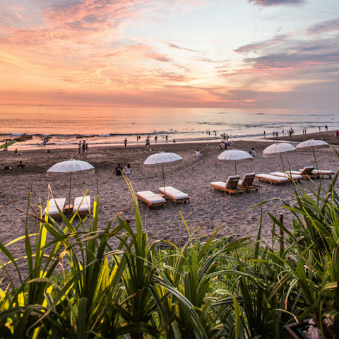 Spend blissful days on the beach in Canggu