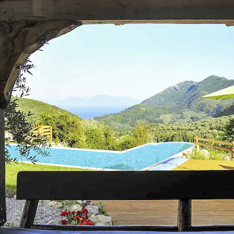 Tuck into homemade meals accompanied by jaw-dropping views