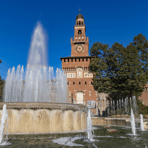 Discover Lombardy's artistic heritage at Sforzesco Castle