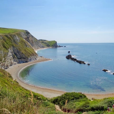 Explore Dorset, including its Jurassic Coast and nearby Poole