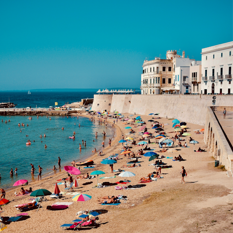 Visit the coastal town of Gallipoli – a twenty-minute drive away