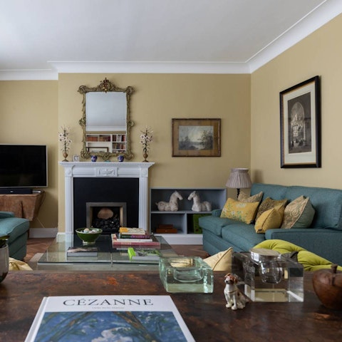 Get cosy in front of the fireplace after a long day on your feet