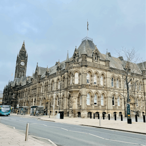 Take a scenic drive to Middlesbrough, just forty minutes away