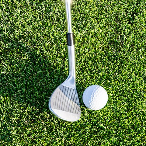 Grab your clubs and head to one of the area's famous golf courses