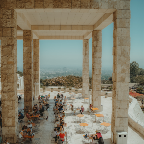 Explore the collections of the Getty Museum, your next door neighbour