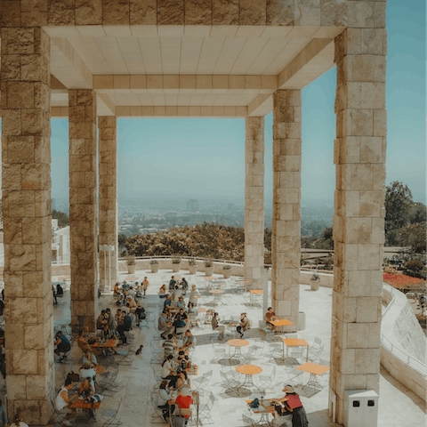 Explore the collections of the Getty Museum, your next door neighbour