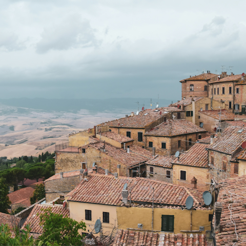 Take a scenic drive to Volterra, just a thirty-minute drive away