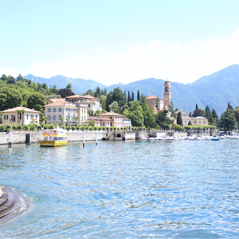 Stay in Griante on the shores of Lake Como