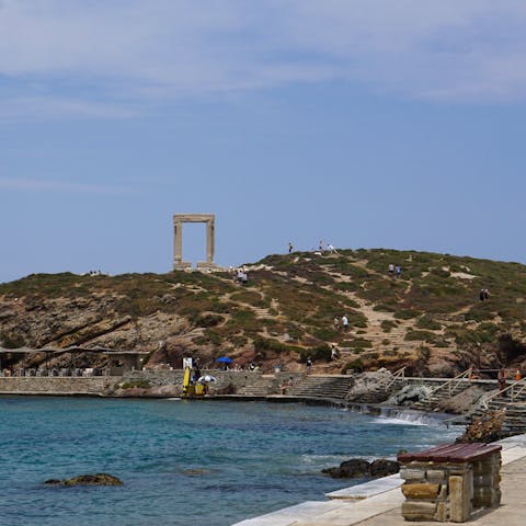 Admire the Temple Of Apollo – it's a twenty-minute drive