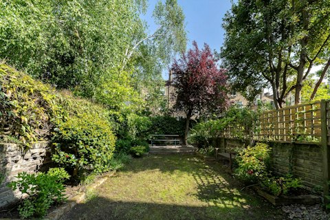 Spend sunny afternoons in the pretty garden