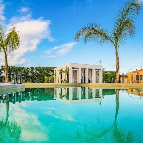 Splash about in the seasonally heated pool when you're not working out or chilling in the open-air spa
