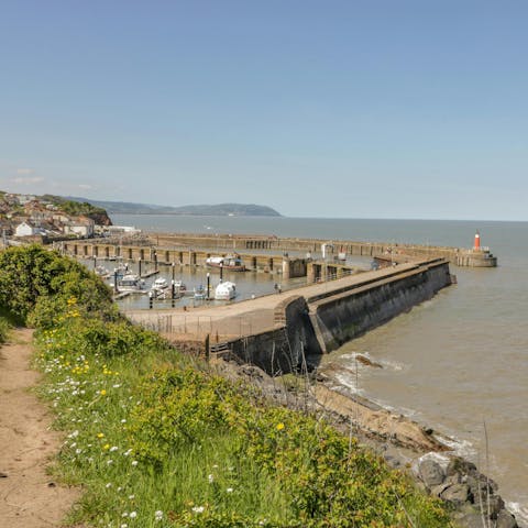 Explore Watchet on the Somerset coast