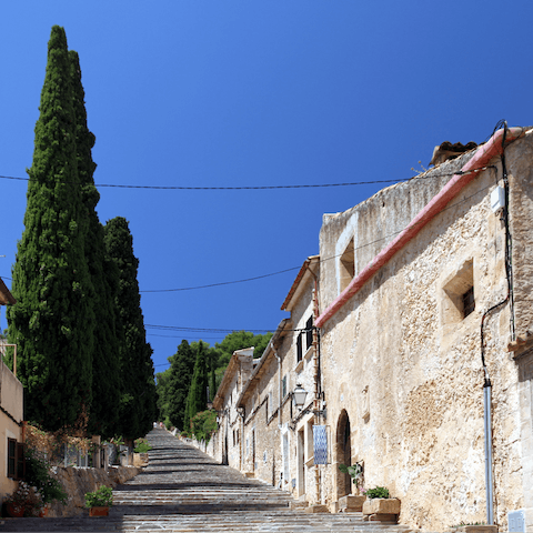 Discover the delights of nearby Pollença