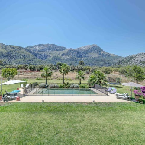 Go for a cooling dip in the pool