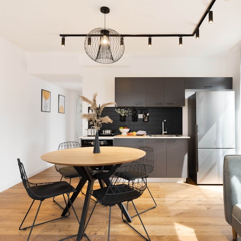 Chat over a platter of hummus, falafel, and Challah bread