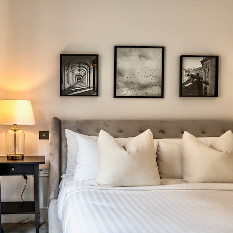 Rest easy in the plush beds and wake up feeling ready to explore