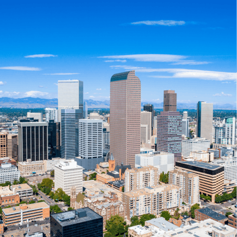 Explore downtown Denver from this central location