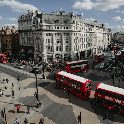 Get some retail therapy at nearby Oxford Street
