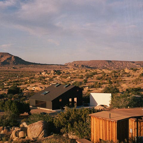 Enjoy incredible views across the Pipes Canyon area of the High Desert