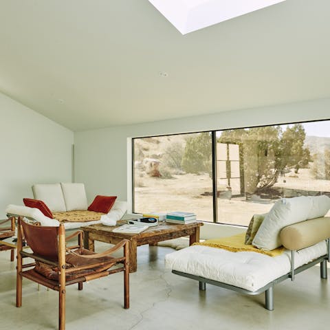 Savour cosy evenings lounging in the living room