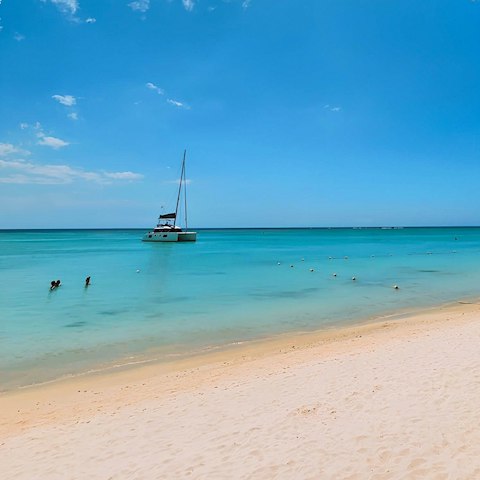 Sprawl out on Paynes Bay Beach, a short walk away