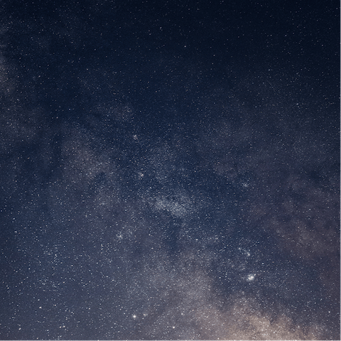 Do some top notch stargazing after the sun goes down