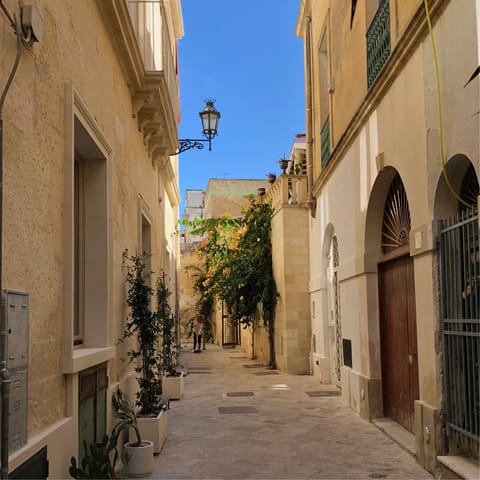 Discover historic Lecce – just a short drive away
