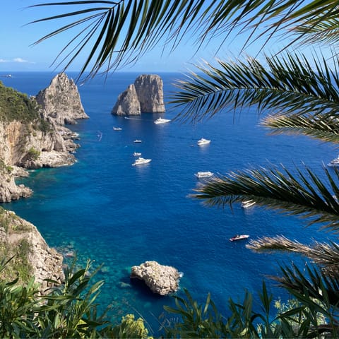 Uncover the island's hidden gems from the sea