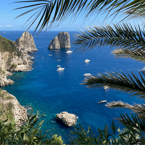 Uncover the island's hidden gems from the sea