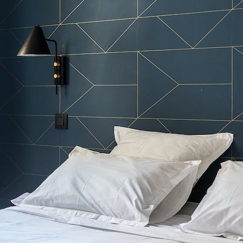 Get a peaceful night's sleep in the boutique bedrooms