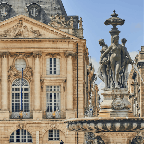 Experience the charms of the wine capital of France, around an hour away