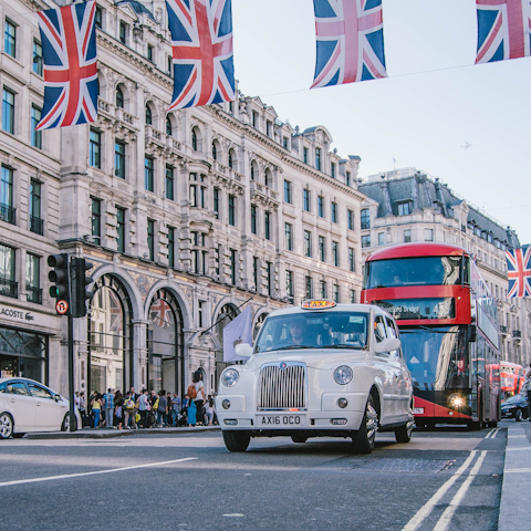Head out on a shopping excursion along the famous Oxford Street